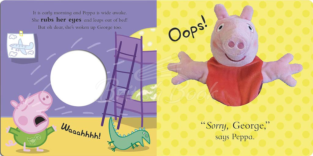 Книга Peppa Pig: Play with Peppa! A Puppet Play Book зображення 3