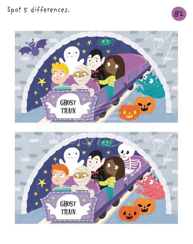 Книга Little Children's Halloween Puzzles зображення 1