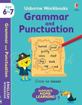 Книга Usborne Workbooks: Grammar and Punctuation (Age 6 to 7) зображення