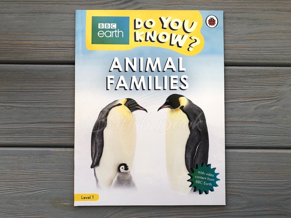 Книга BBC Earth: Do You Know? Level 1 Animal Families зображення 1