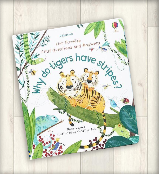 Книга Lift-the-Flap First Questions and Answers: Why Do Tigers Have Stripes? зображення 1