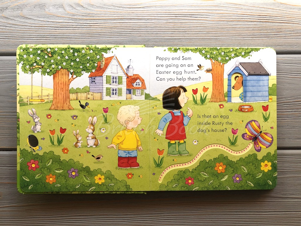 Книга Usborne Farmyard Tales: Poppy and Sam's Easter Egg Hunt зображення 2