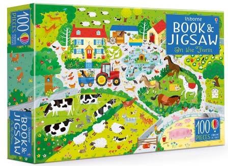 Пазл Usborne Book and Jigsaw: On the Farm зображення 1