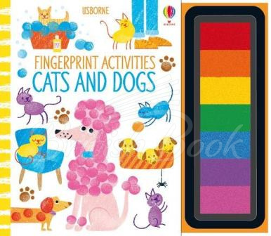 Книга Fingerprint Activities: Cats and Dogs зображення