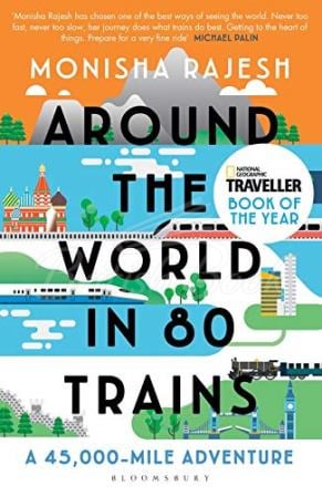 Книга Around the World in 80 Trains зображення