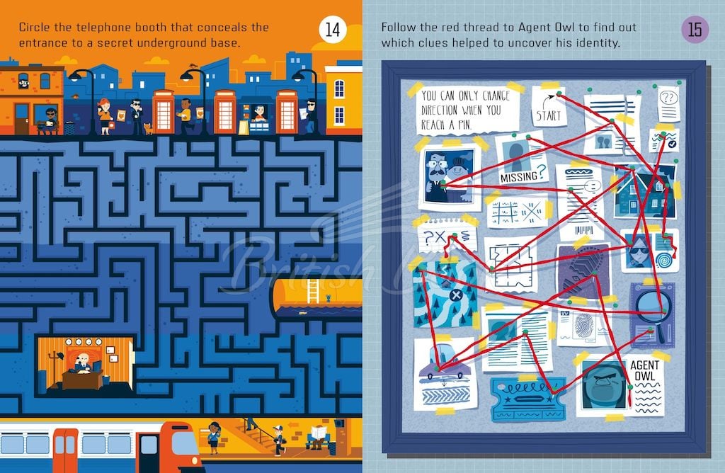Книга Spy Maze Puzzles зображення 2