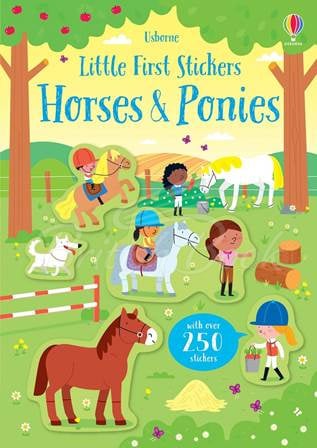 Книга Little First Stickers: Horses and Ponies зображення