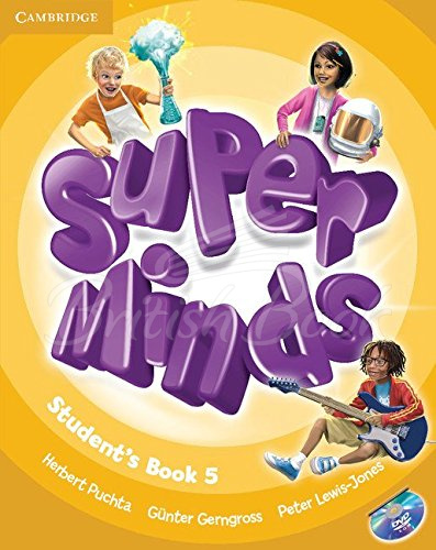 Підручник Super Minds 5 Student's Book with DVD-ROM зображення