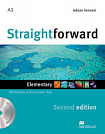Straightforward Second Edition Elementary Workbook with key and Audio-CD