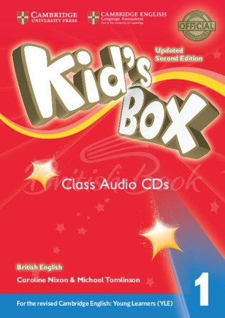 Аудіодиск Kid's Box Updated Second Edition 1 Class Audio CDs зображення