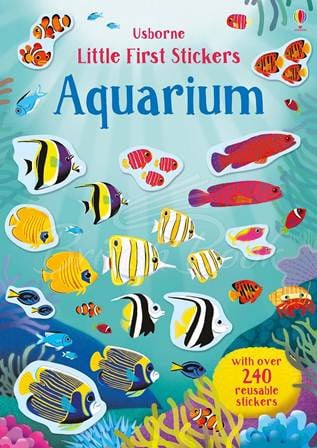 Книга Little First Stickers: Aquarium зображення