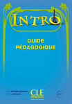 Intro Guide Pédagogique