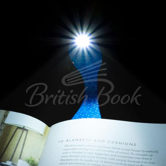 Ліхтарик для книжок Flexilight Blue Geometric зображення 1