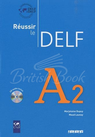 Книга Réussir le DELF A2 Livre avec CD audio зображення