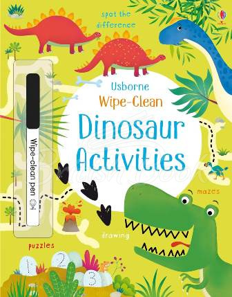 Книга Wipe-Clean Dinosaur Activities зображення