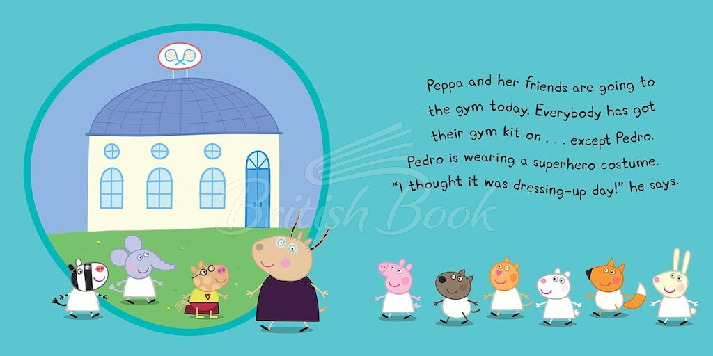 Книга Peppa Pig: Peppa's Gym Class зображення 1