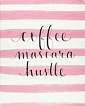Desk Journal Coffee Mascara
