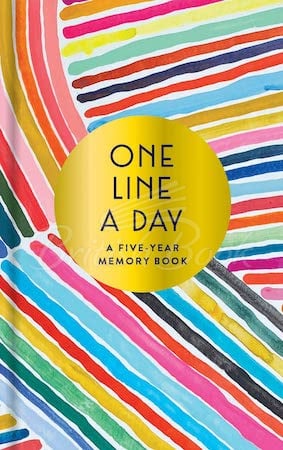 Нотатник Rainbow One Line a Day: A Five-Year Memory Book зображення