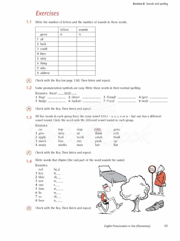 Книга English Pronunciation in Use Elementary with answers and Downloadable Audio зображення 4