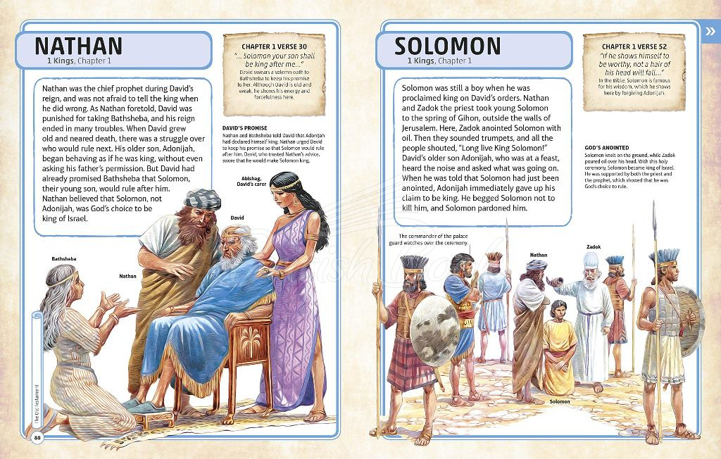 Книга Bible Characters Visual Encyclopedia зображення 4