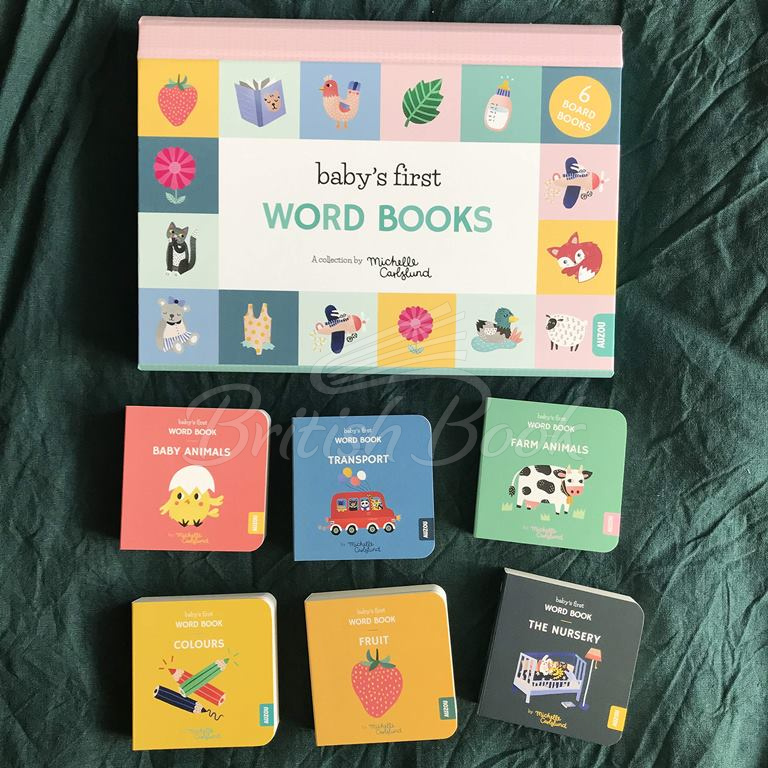 Набір книжок Baby's First Word Books Box зображення 1