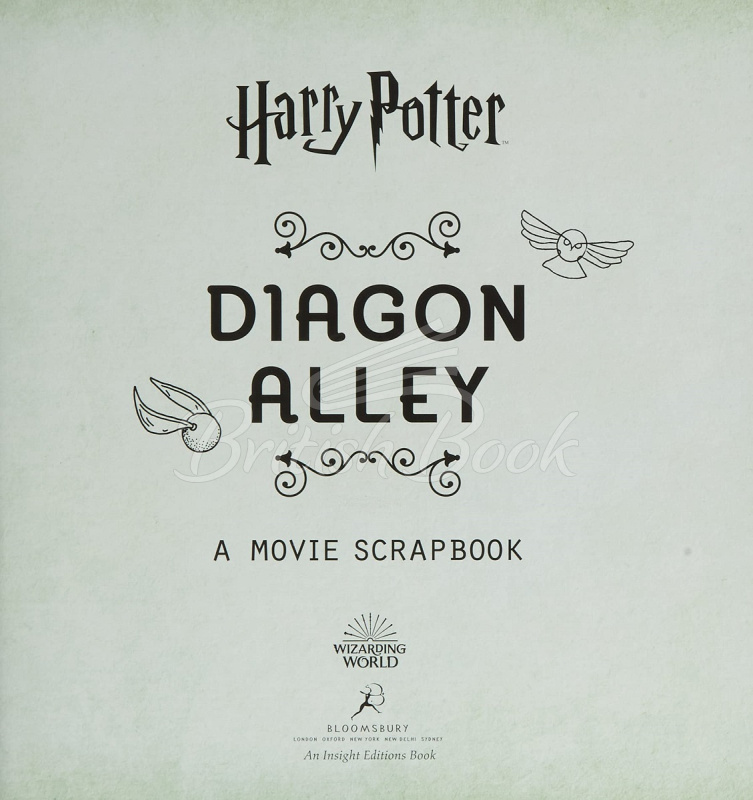 Книга Harry Potter — Diagon Alley: A Movie Scrapbook зображення 6