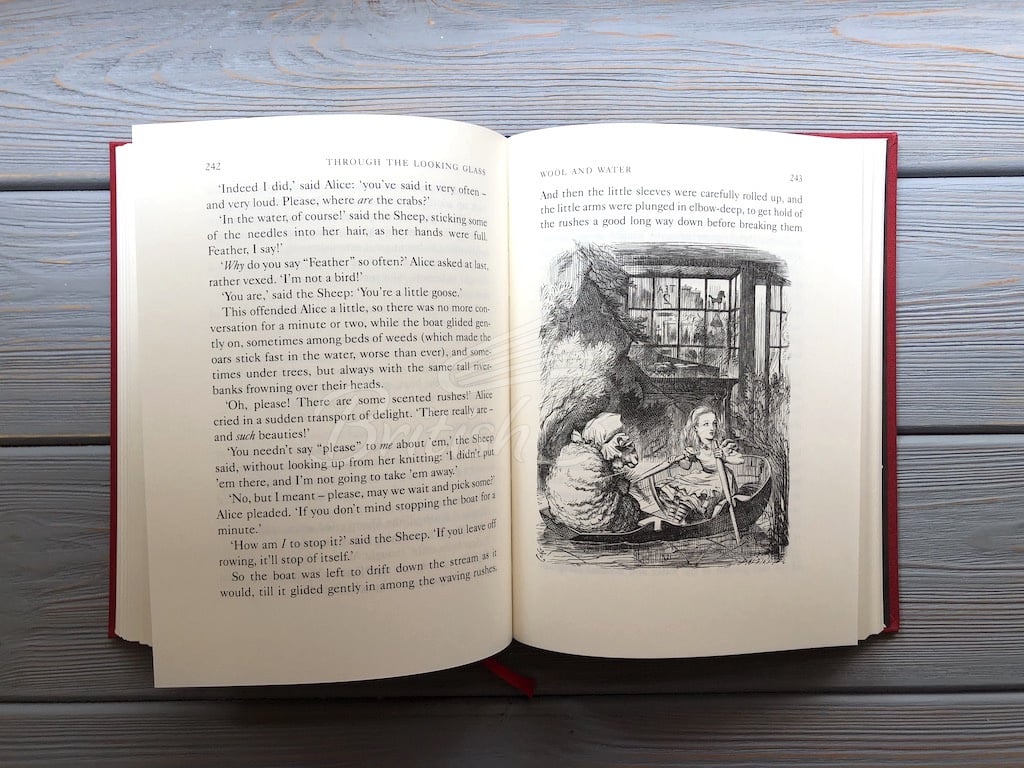 Книга Alice's Adventures in Wonderland and Through the Looking Glass зображення 5