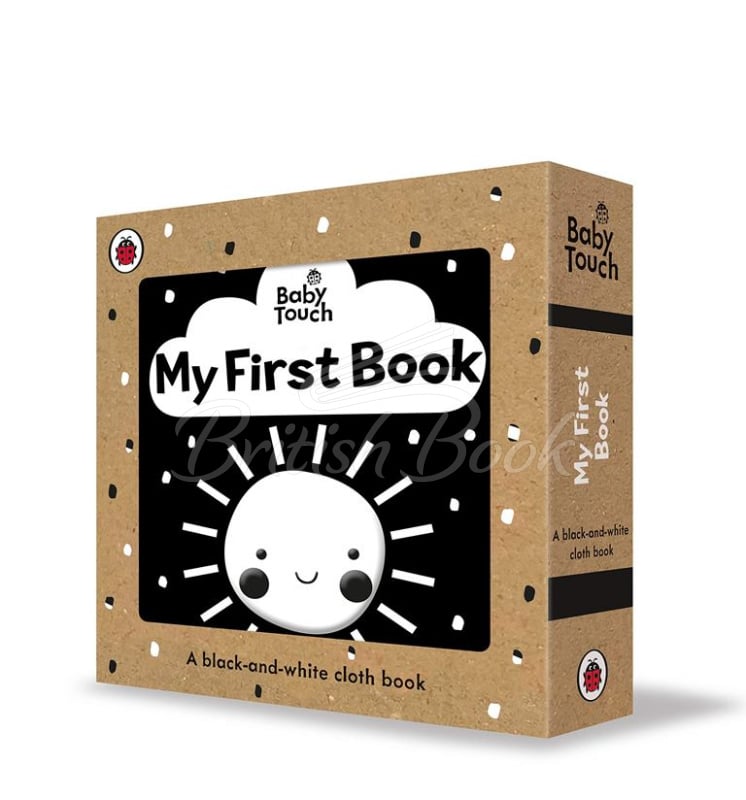 Книга Baby Touch: My First Book (A Black-and-White Cloth Book) зображення 1