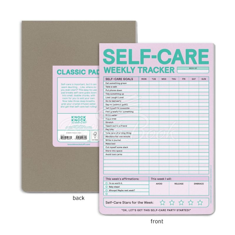 Блокнот Self-Care Weekly Tracker Pad (Pastel Version) зображення 2