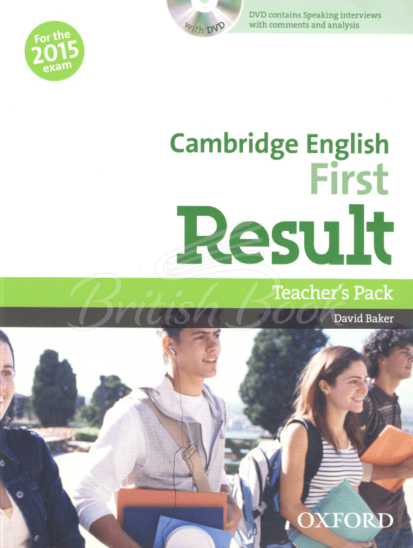 Книга для вчителя Cambridge English: First Result Teacher's Pack with DVD зображення
