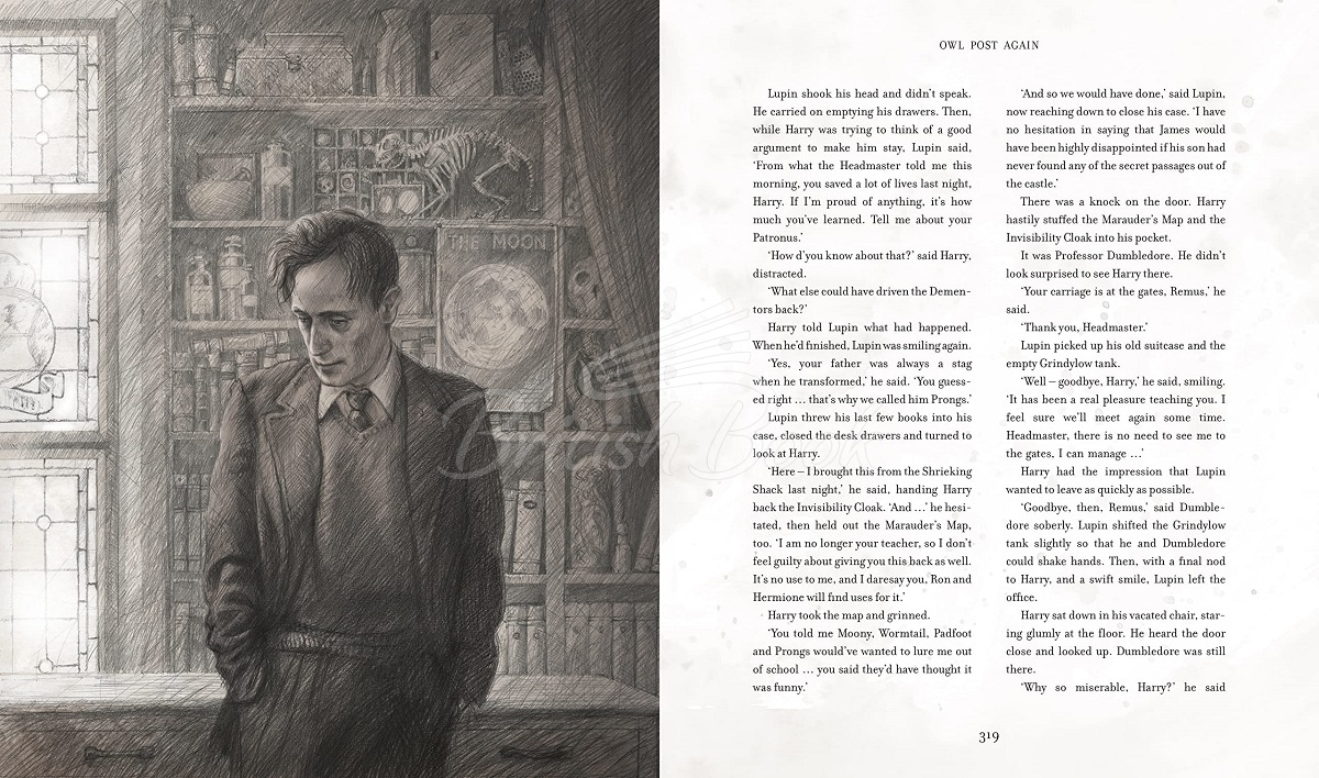 Книга Harry Potter and the Prisoner of Azkaban (Illustrated Edition) изображение 4