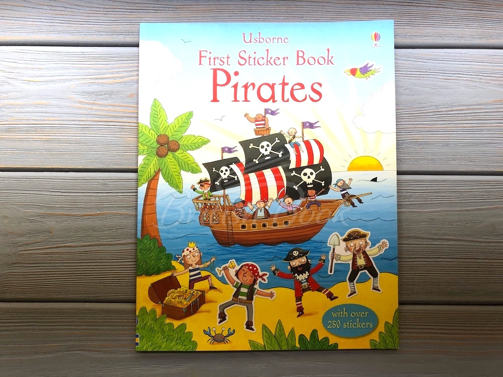 Книга First Sticker Book: Pirates зображення 1