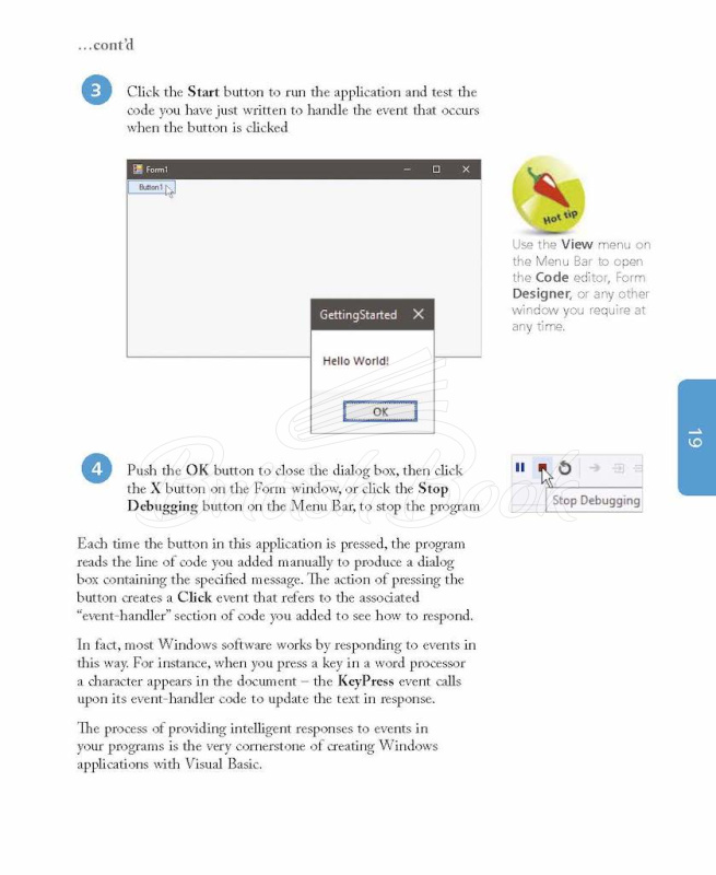 Книга Visual Basic in Easy Steps 6th Edition зображення 17