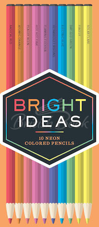 Набір Bright Ideas Neon Colored Pencils зображення