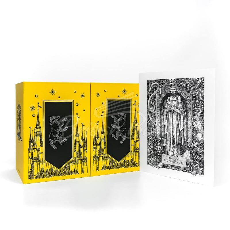 Набір книжок Harry Potter House Editions Hufflepuff Hardback Box Set зображення 3