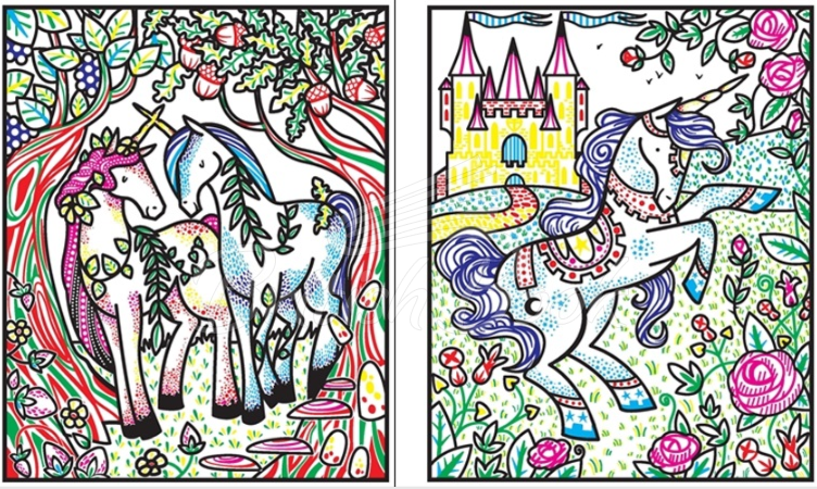 Книга Unicorns Magic Painting Book зображення 1