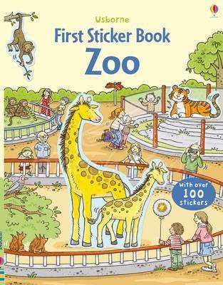 Книга First Sticker Book: Zoo зображення