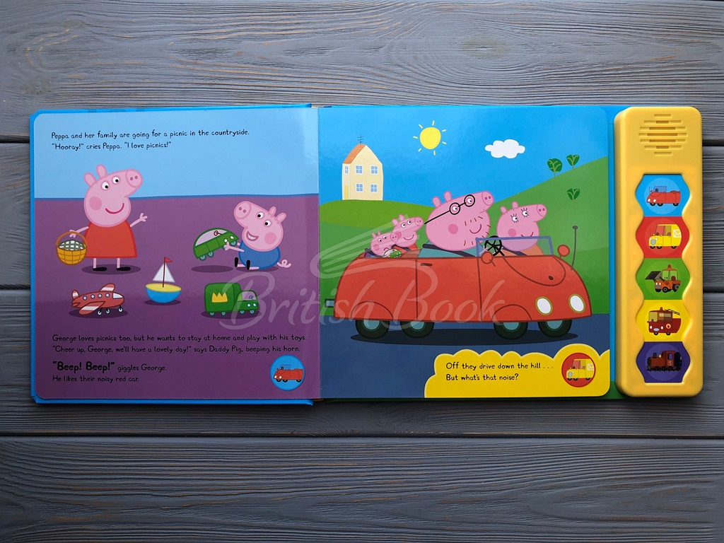 Книга Peppa Pig: Beep Beep Brrrm! изображение 3
