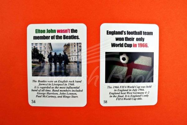 Картки Fun Card English: The UK Quiz зображення 7