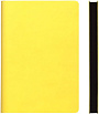 Signature A6 Lined Notebook Yellow