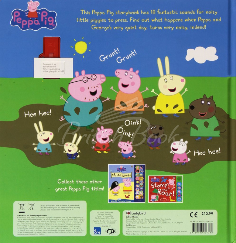 Книга Peppa Pig: Peppa's Super Noisy Sound Book зображення 3