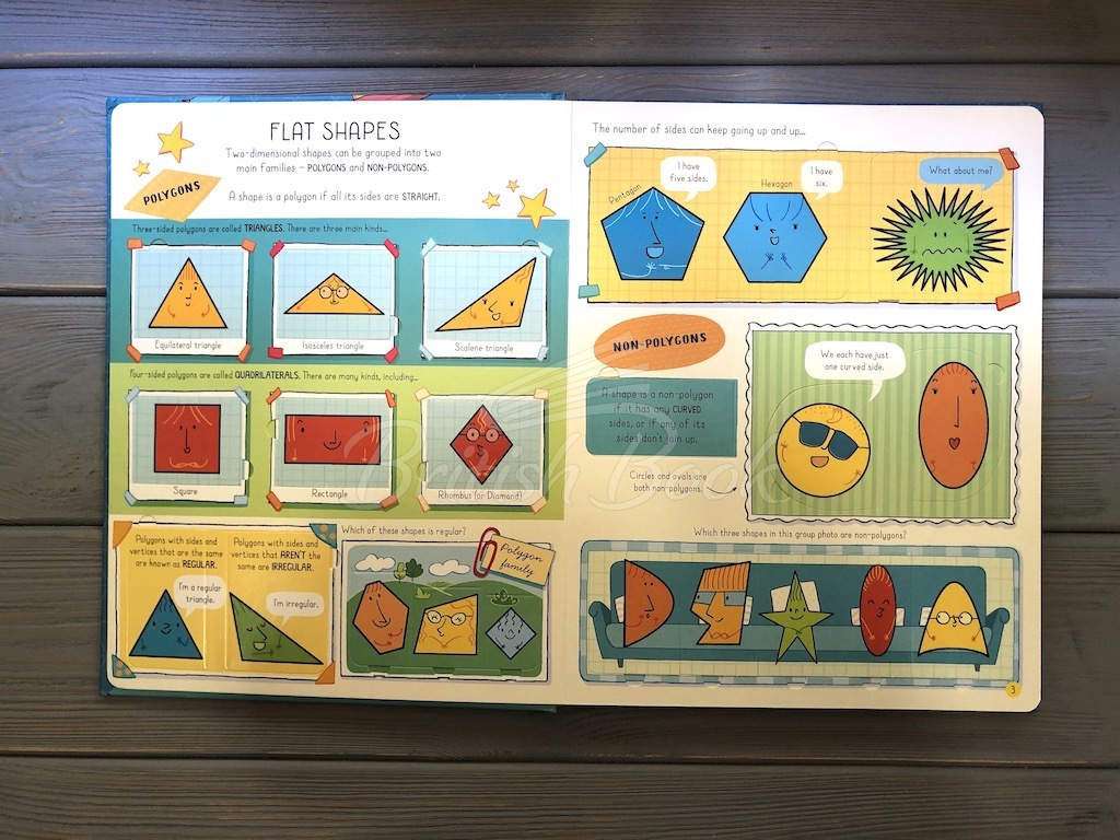Книга Lift-the-Flap Maths Shapes зображення 2