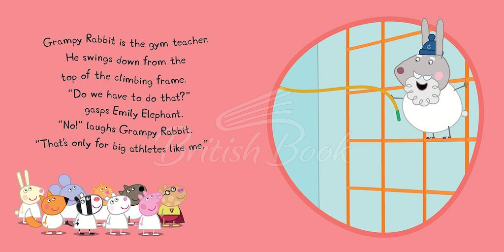 Книга Peppa Pig: Peppa's Gym Class зображення 2