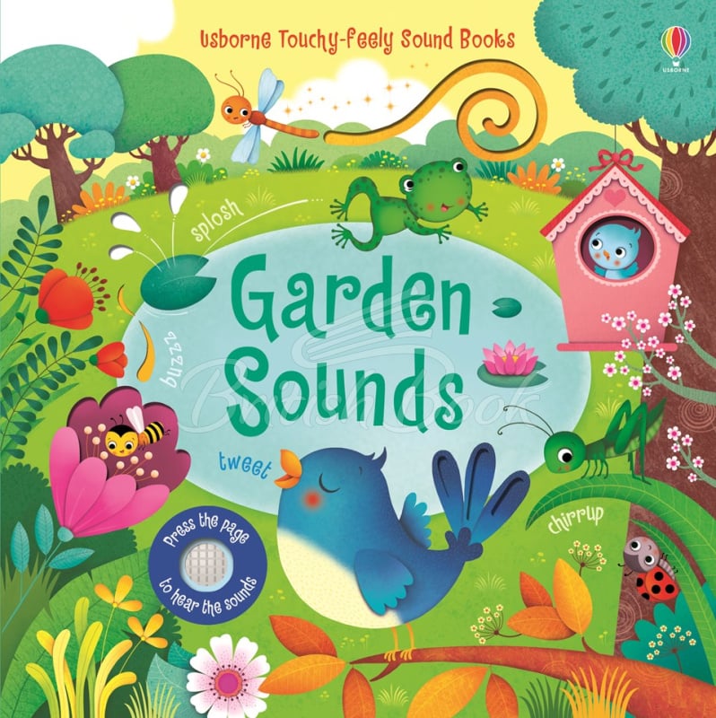 Книга Touchy-Feely Garden Sounds зображення