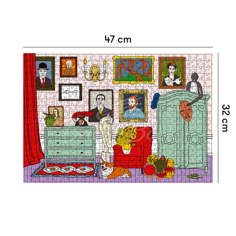 Пазл In a Room Full of Art 500 Piece Puzzle зображення 2