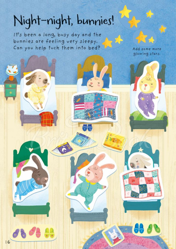 Книга Little First Stickers: Bunnies зображення 8
