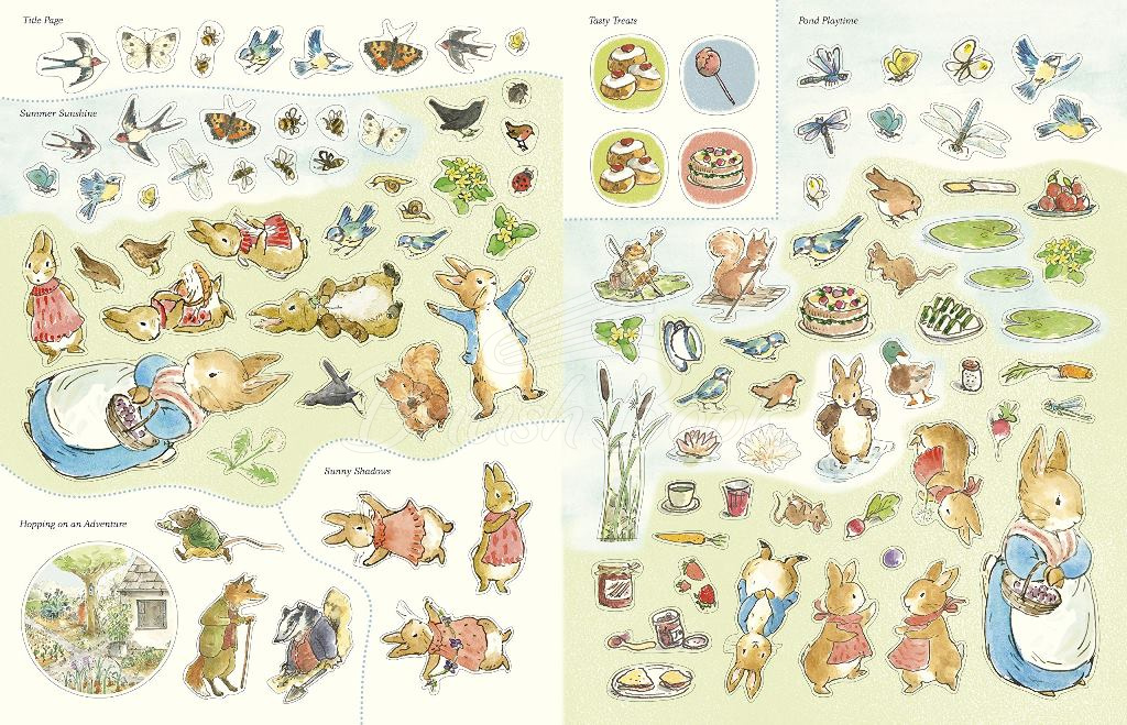 Книга Peter Rabbit: Hoppy Holidays Sticker Activity Book зображення 4