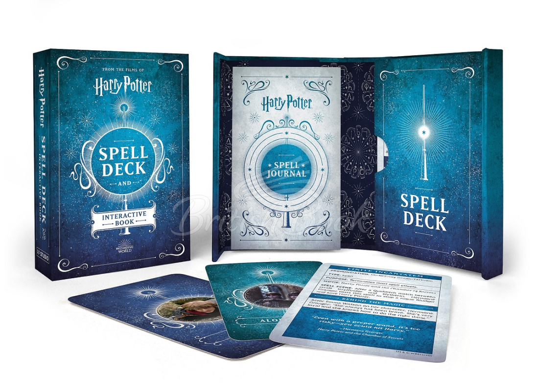 Картки Harry Potter: Spell Deck and Interactive Book зображення 1