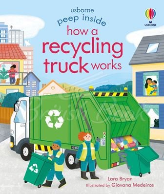 Книга Peep inside How a Recycling Truck Works зображення