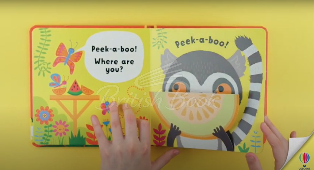 Книга Baby's Very First Lift-the-Flap Peek-a-Boo at the Zoo зображення 5